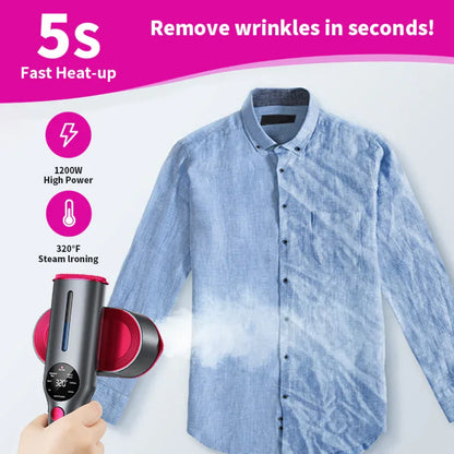 DRFLASH 2-in-1 Steamer & Iron for Clothes