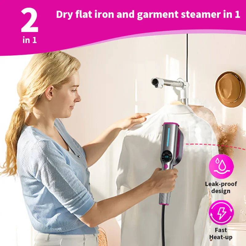 DRFLASH 2-in-1 Steamer & Iron for Clothes