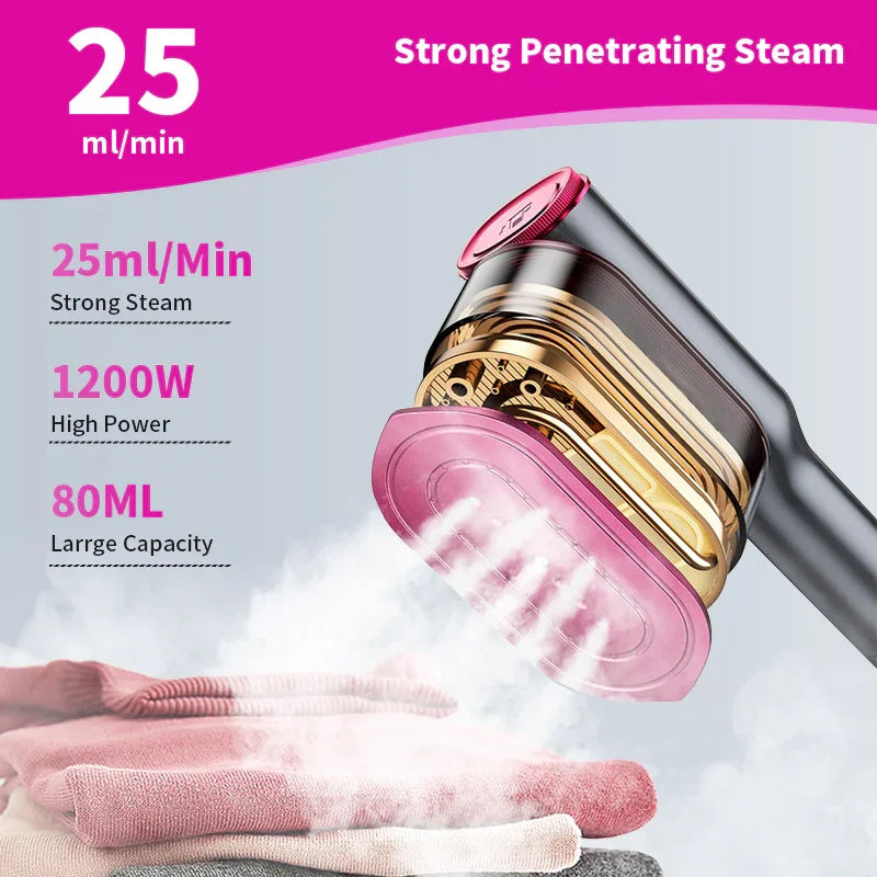 DRFLASH 2-in-1 Steamer & Iron for Clothes